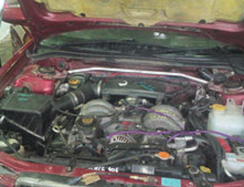 SWAP. Замена двигателя 2,0 л на 3,0 л на Subaru Forester