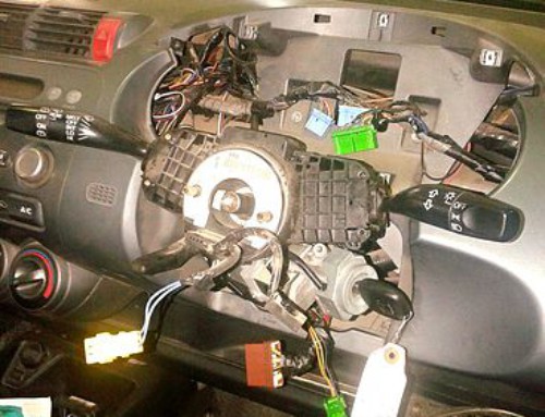 Замена замка зажигания HONDA FIT GD1